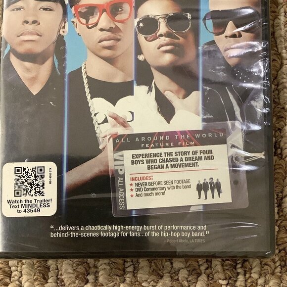 Mindless Behavior, The Bands Rise To Stardom.All Around the World (DVD, 2013) - Picture 2 of 3